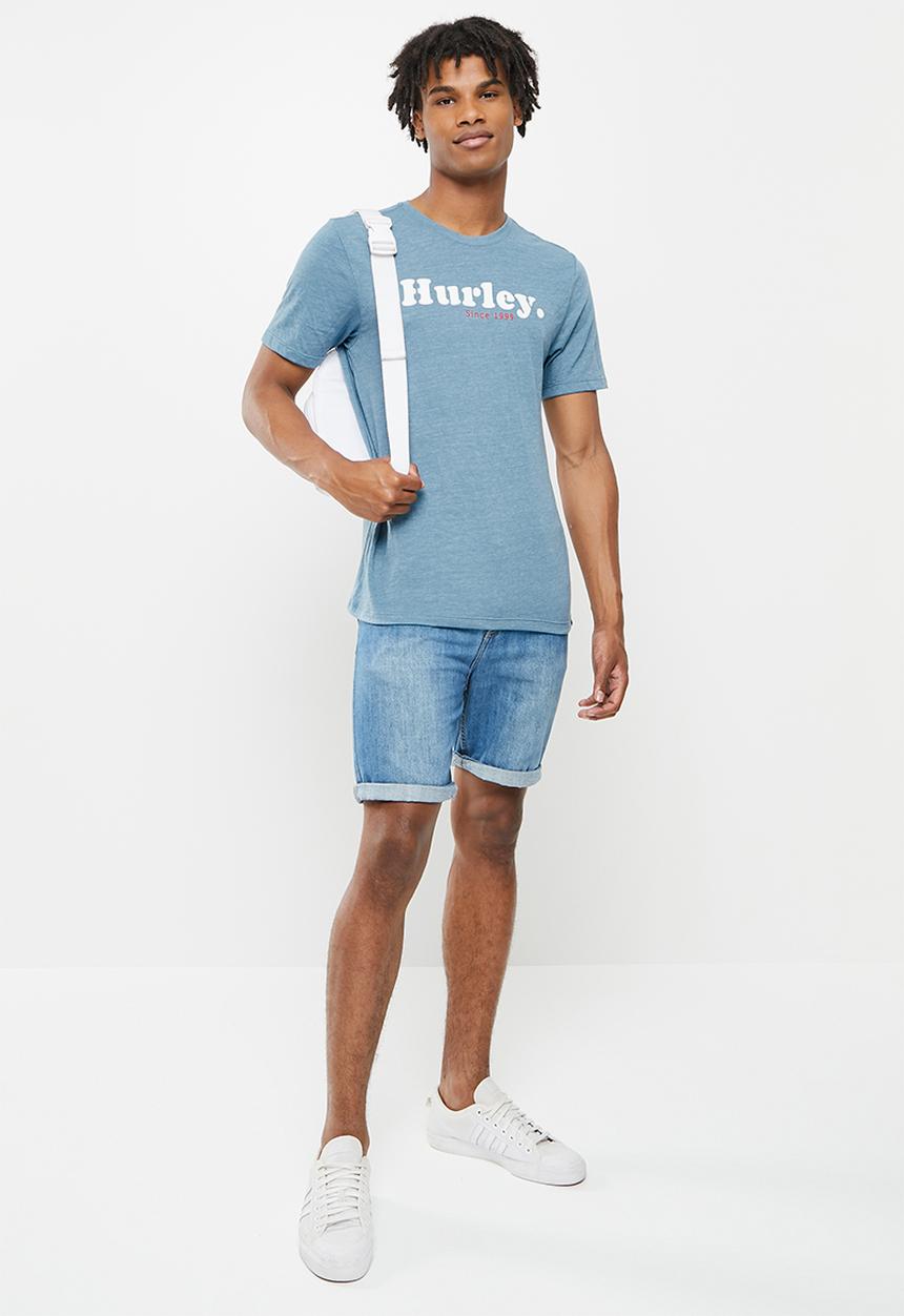 Hurley - Evd pacific coopcil short sleeve - blue