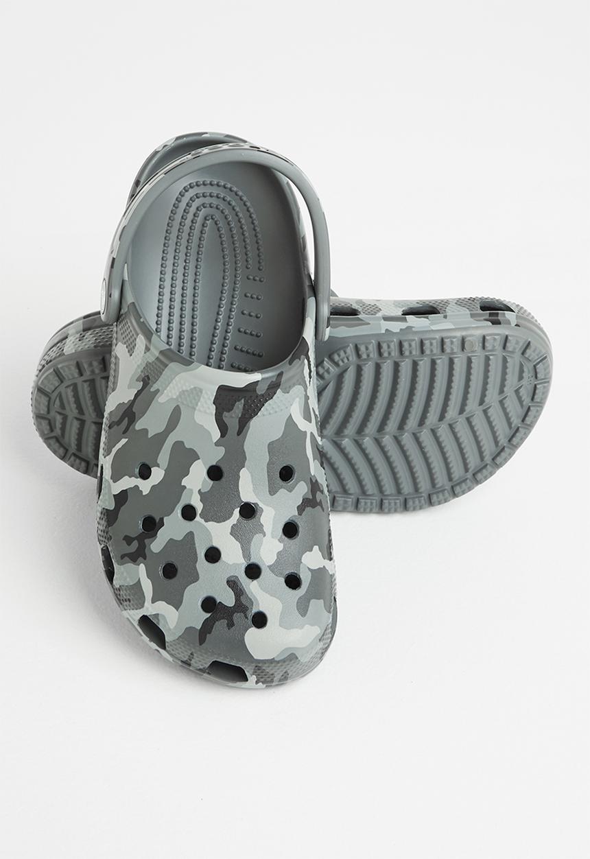 Crocs - Classic printed camo clog - slate grey