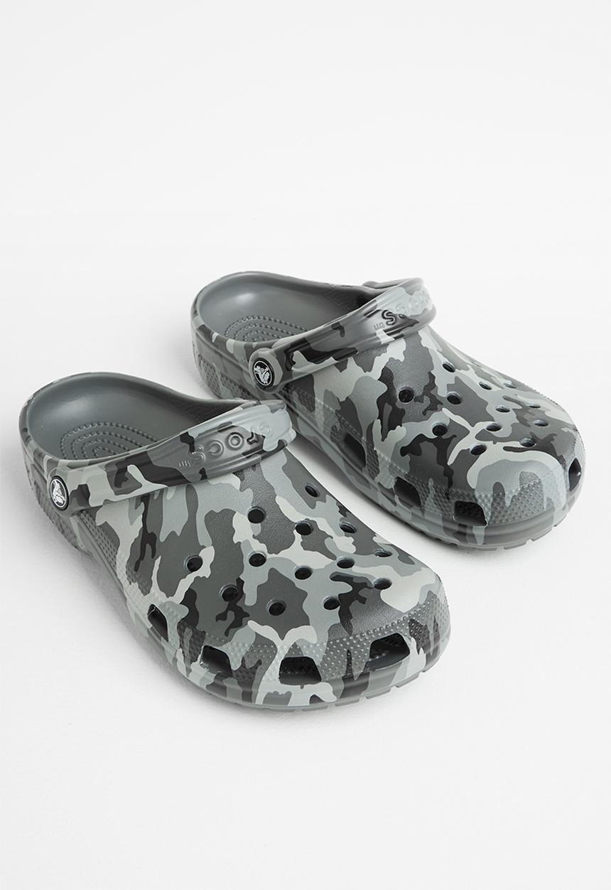 Crocs - Classic printed camo clog - slate grey
