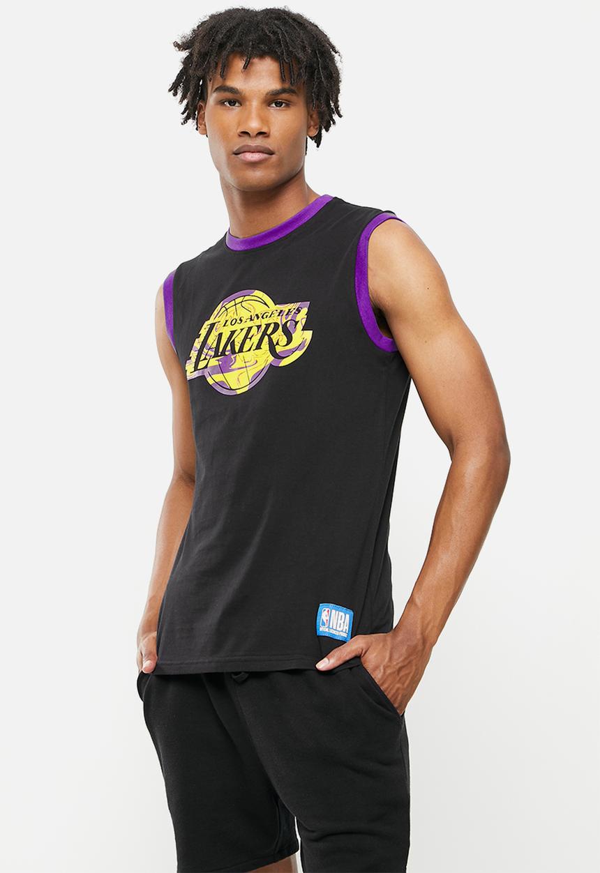 NBA - Nba fly squad vest: lakers - black