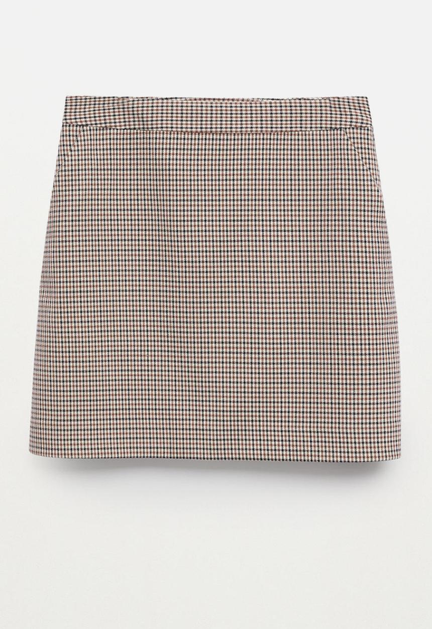 MANGO - Skirt charlott - brown
