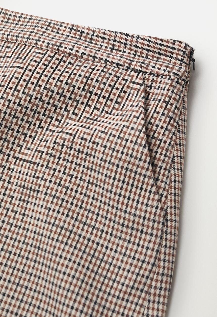 MANGO - Skirt charlott - brown