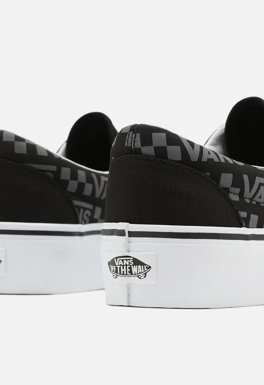 Vans - Era platform - (reflective logo) black/true white