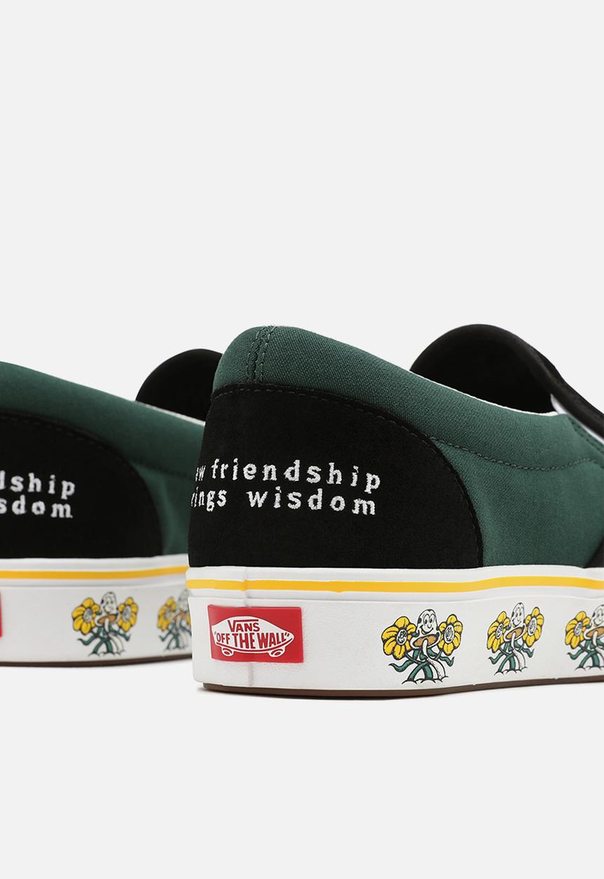Vans - Ua comfycush slip-on - 8wn - (trip outdoors) black/sycamore