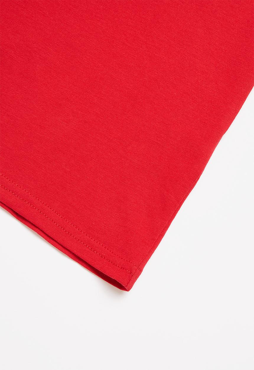 POLO - Boys cameron printed tee - red