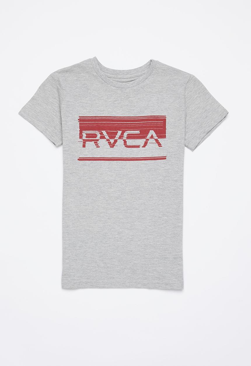 RVCA - Fifty fifty glitch short sleeve tee boy - grey