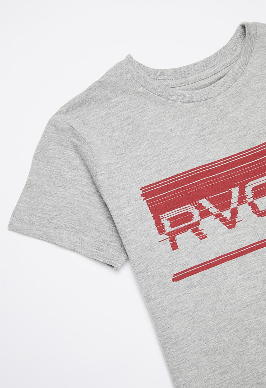 RVCA - Fifty fifty glitch short sleeve tee boy - grey