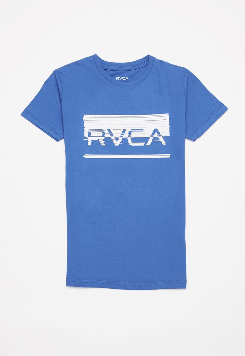 RVCA - Fifty fifty glitch short sleeve tee boy - blue
