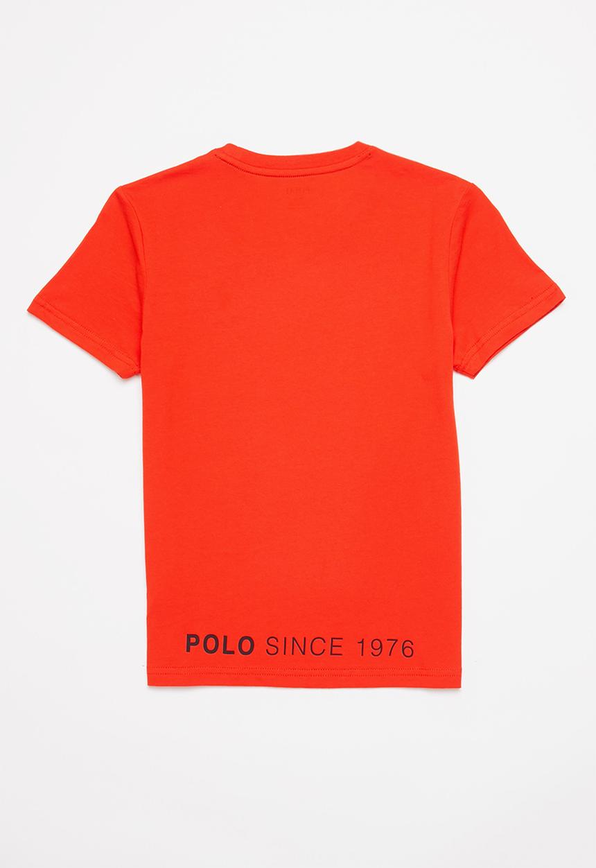 POLO - Boys rick short sleeve tee - fire