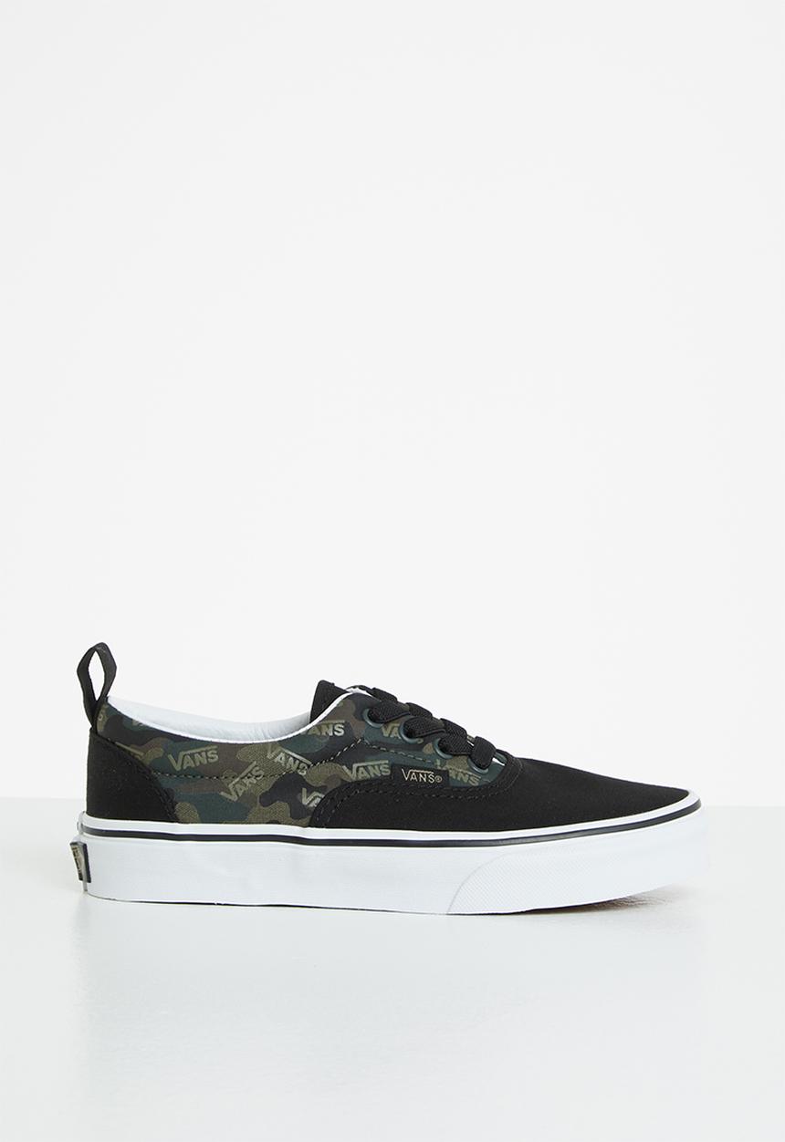 Vans - Uy era elastic lace - black/timber wolf