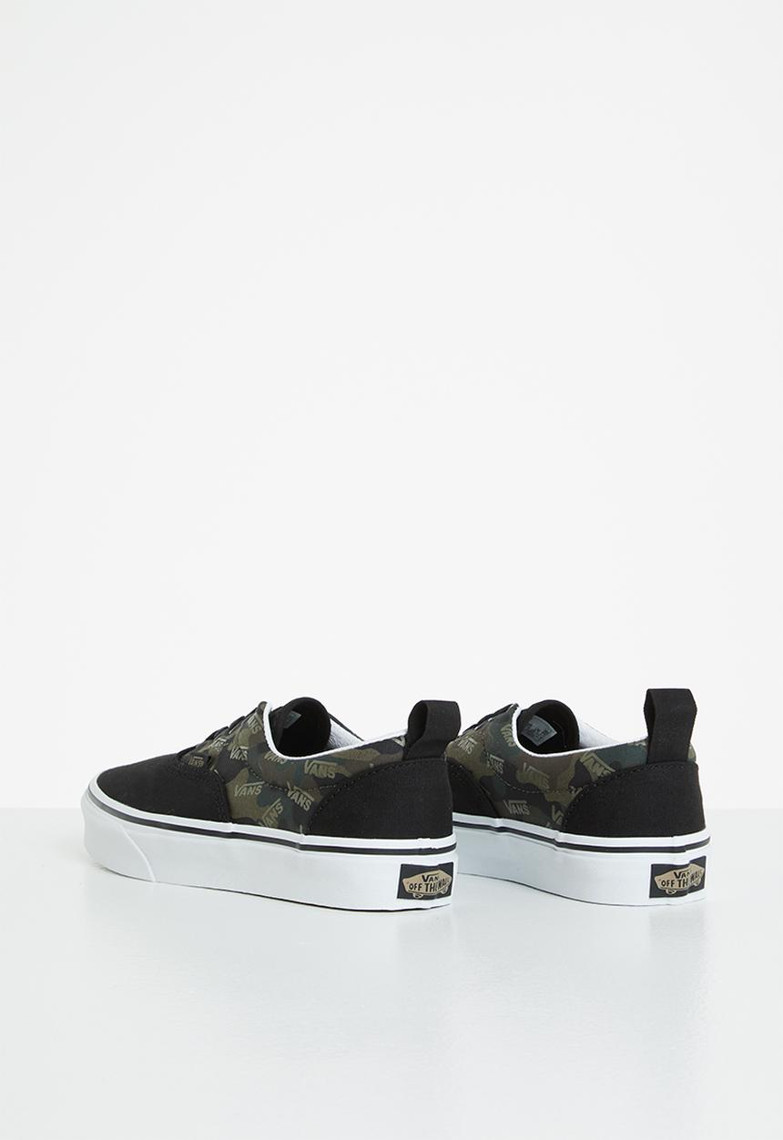 Vans - Uy era elastic lace - black/timber wolf