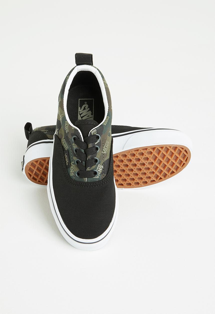 Vans - Uy era elastic lace - black/timber wolf