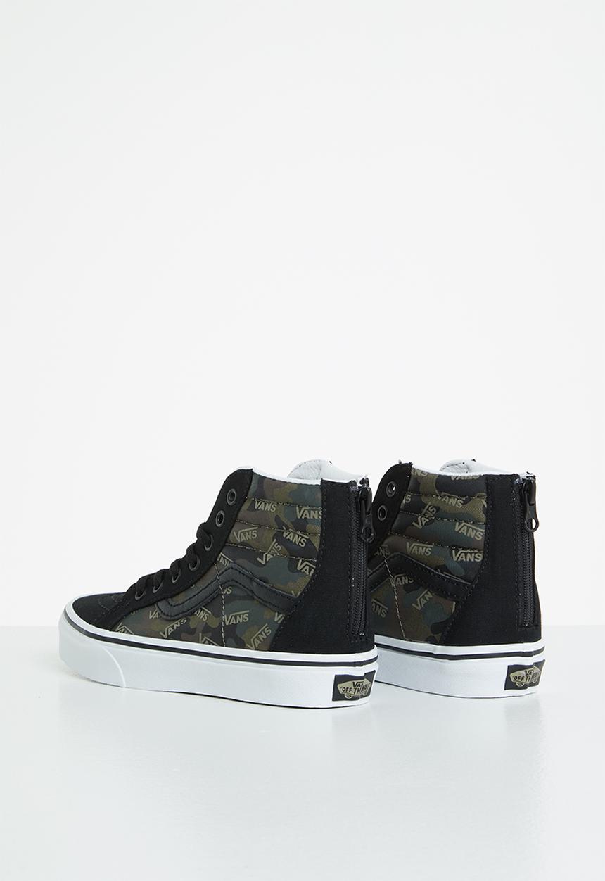 Vans - Uy sk8-hi zip - black/timber wolf