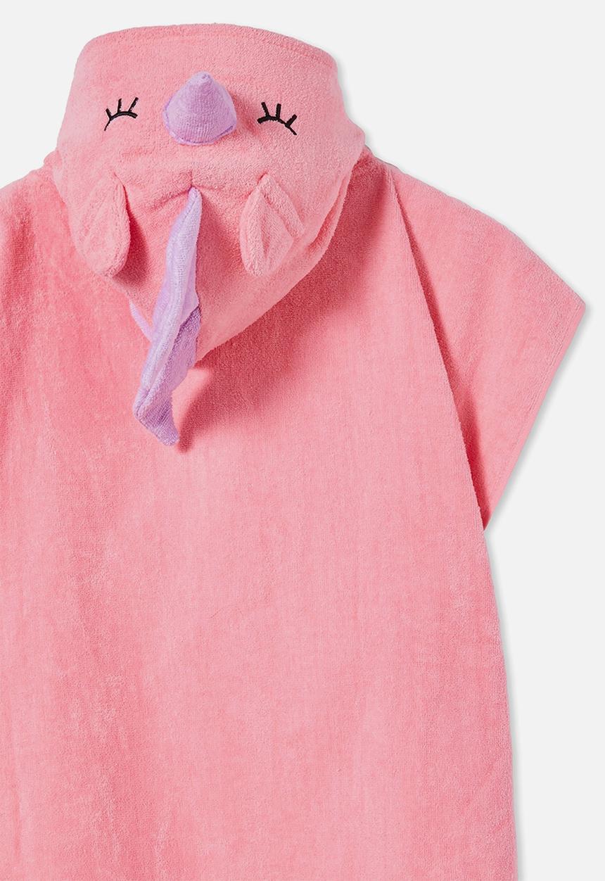 Cotton On - Kids hooded towel - pink