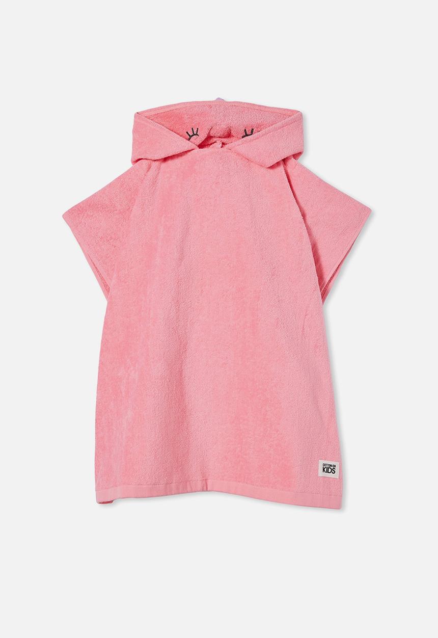 Cotton On - Kids hooded towel - pink