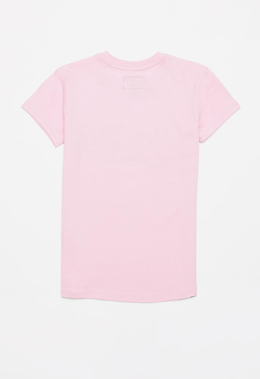 Aca Joe - Girls aca joe printed t-shirt - light pink