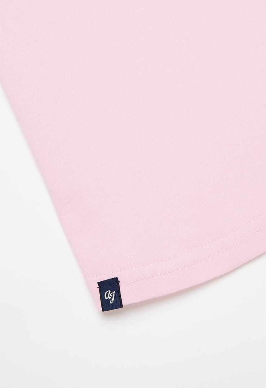 Aca Joe - Girls aca joe printed t-shirt - light pink