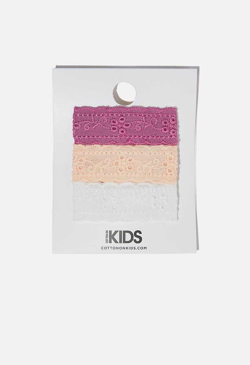 Cotton On - Hair clip - broderie - multi 