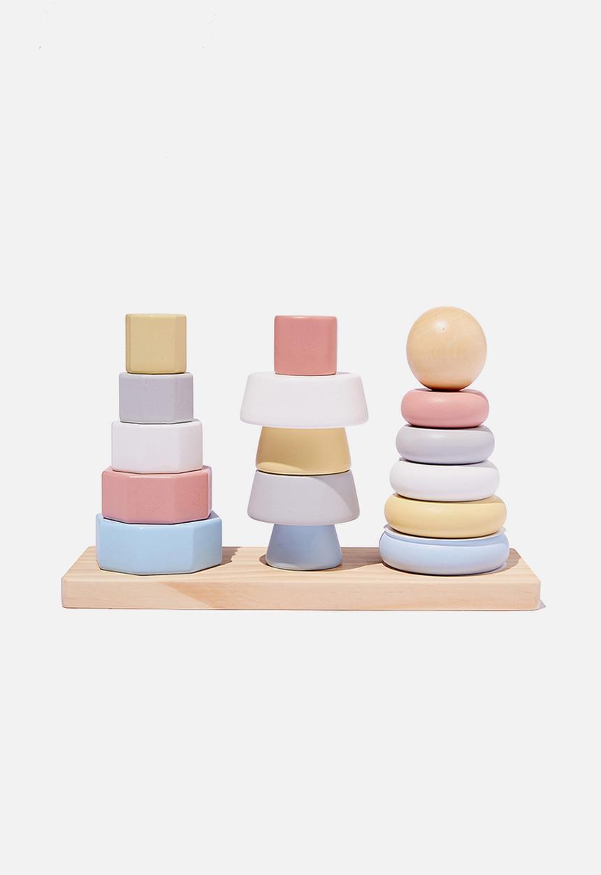 Cotton On - Sammy wooden toy - stacking base