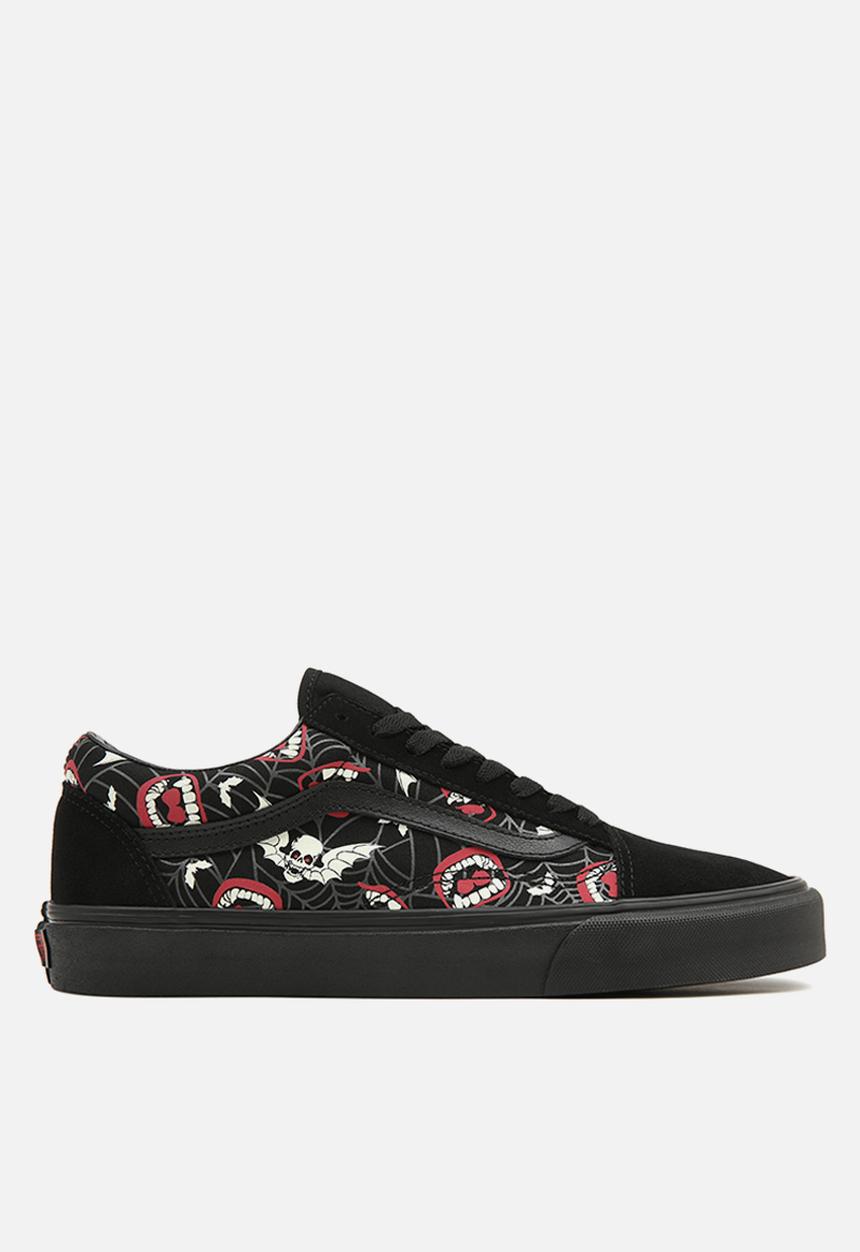 Vans - Old skool - (glow frights) black/black