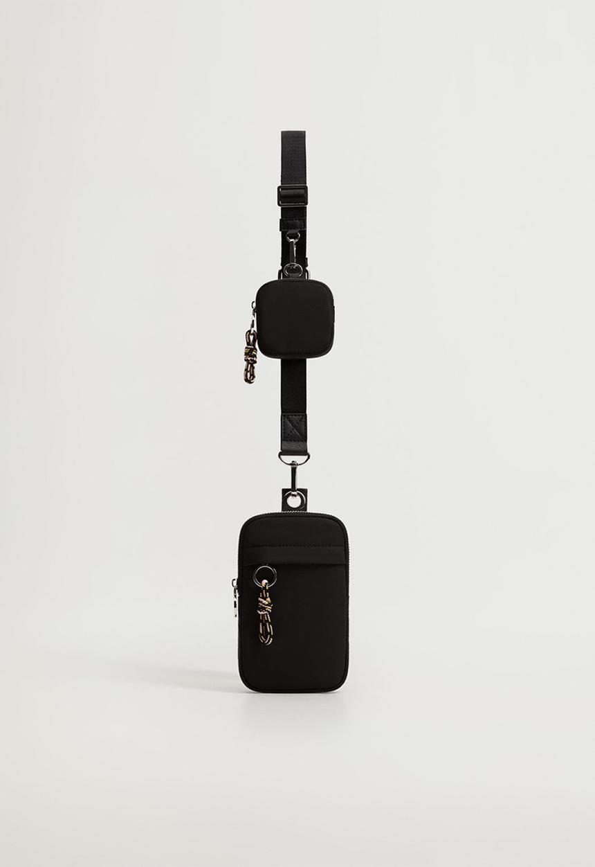MANGO - Detachable phone case - black