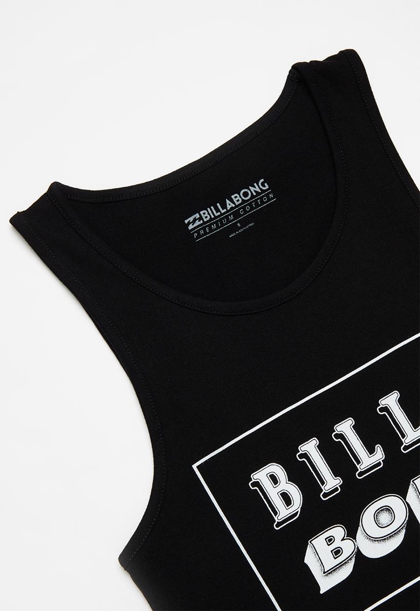 Billabong  - Boys bong cut tank - black