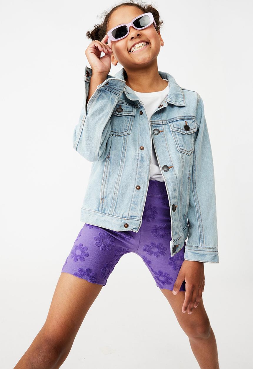 Cotton On - Hailey bike short - ultra violet 