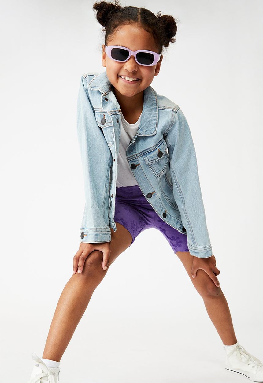 Cotton On - Hailey bike short - ultra violet 