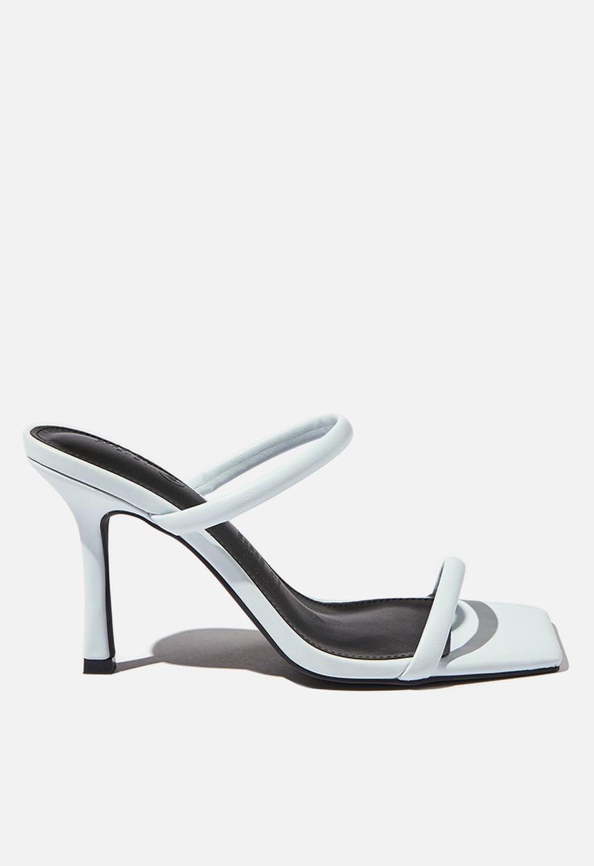 Cotton On - Daria tubular mule - pale blue pu