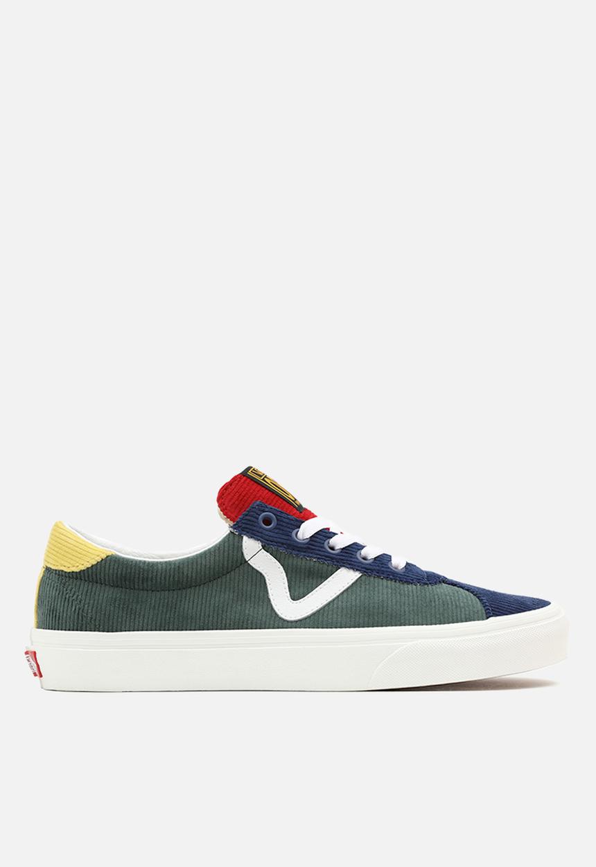 Vans - Vans sport - (mixed corduroy) multi/jungle green
