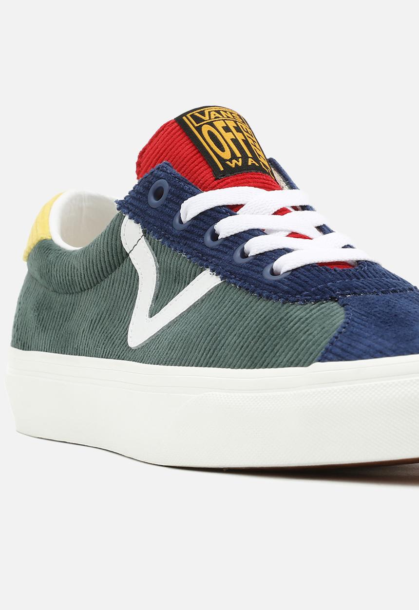 Vans - Vans sport - (mixed corduroy) multi/jungle green