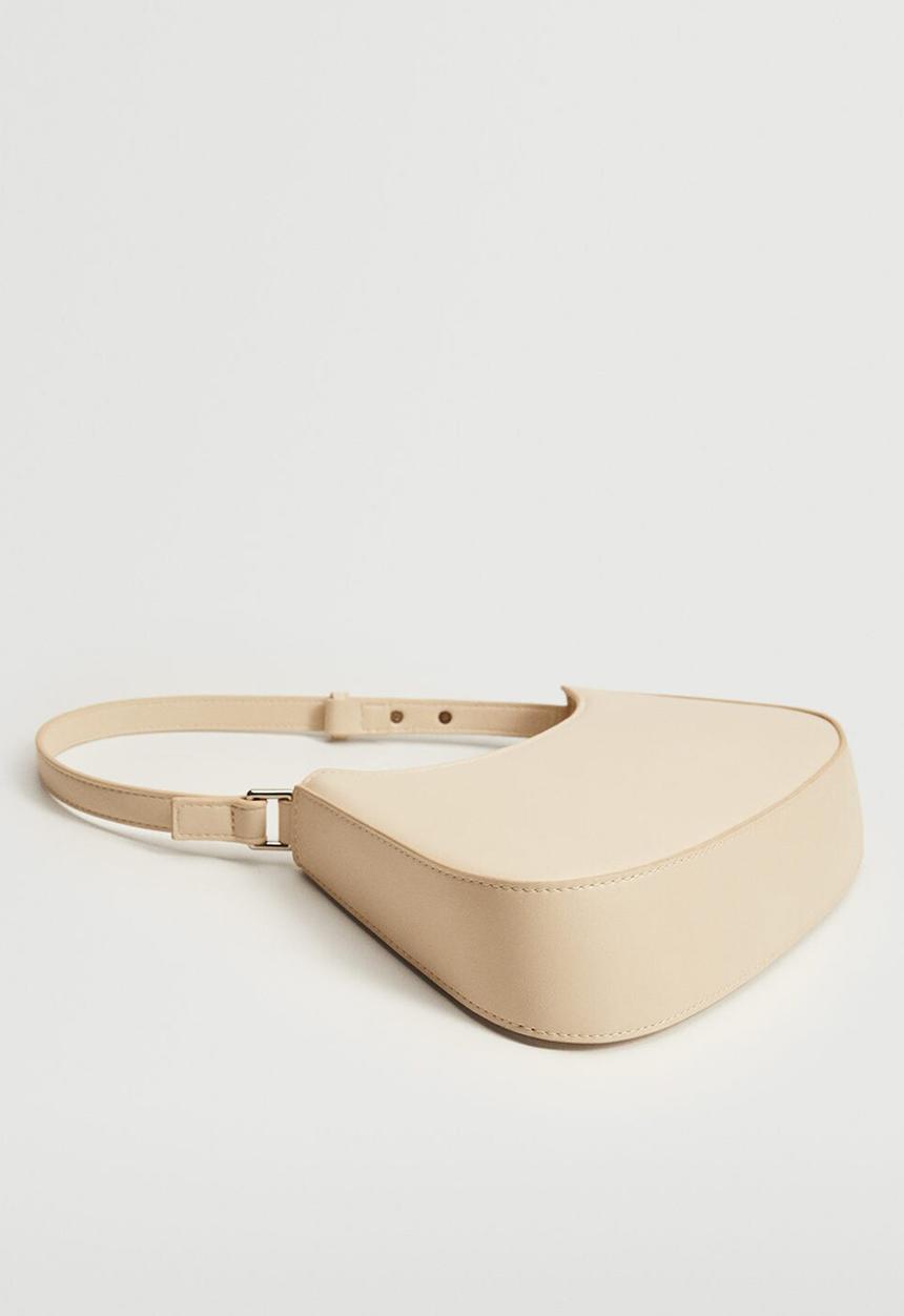 MANGO - Baguette bag - beige