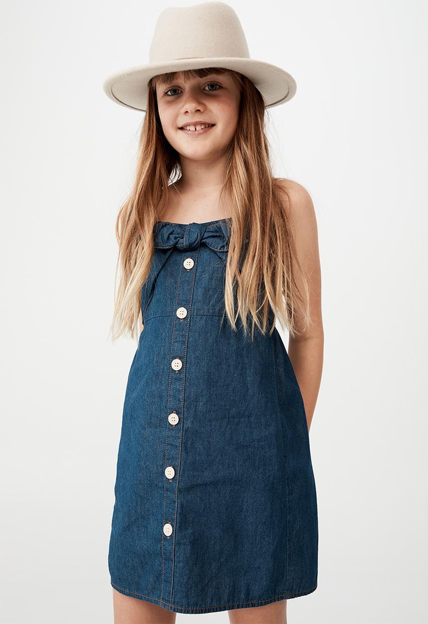 Cotton On - Marissa sleeveless dress - blue