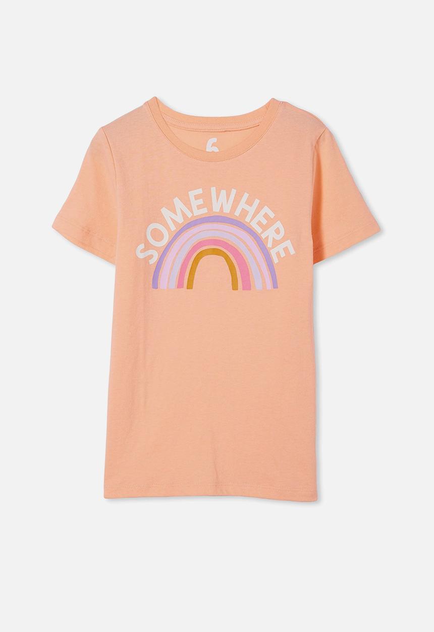 Cotton On - Penelope short sleeve tee - peach