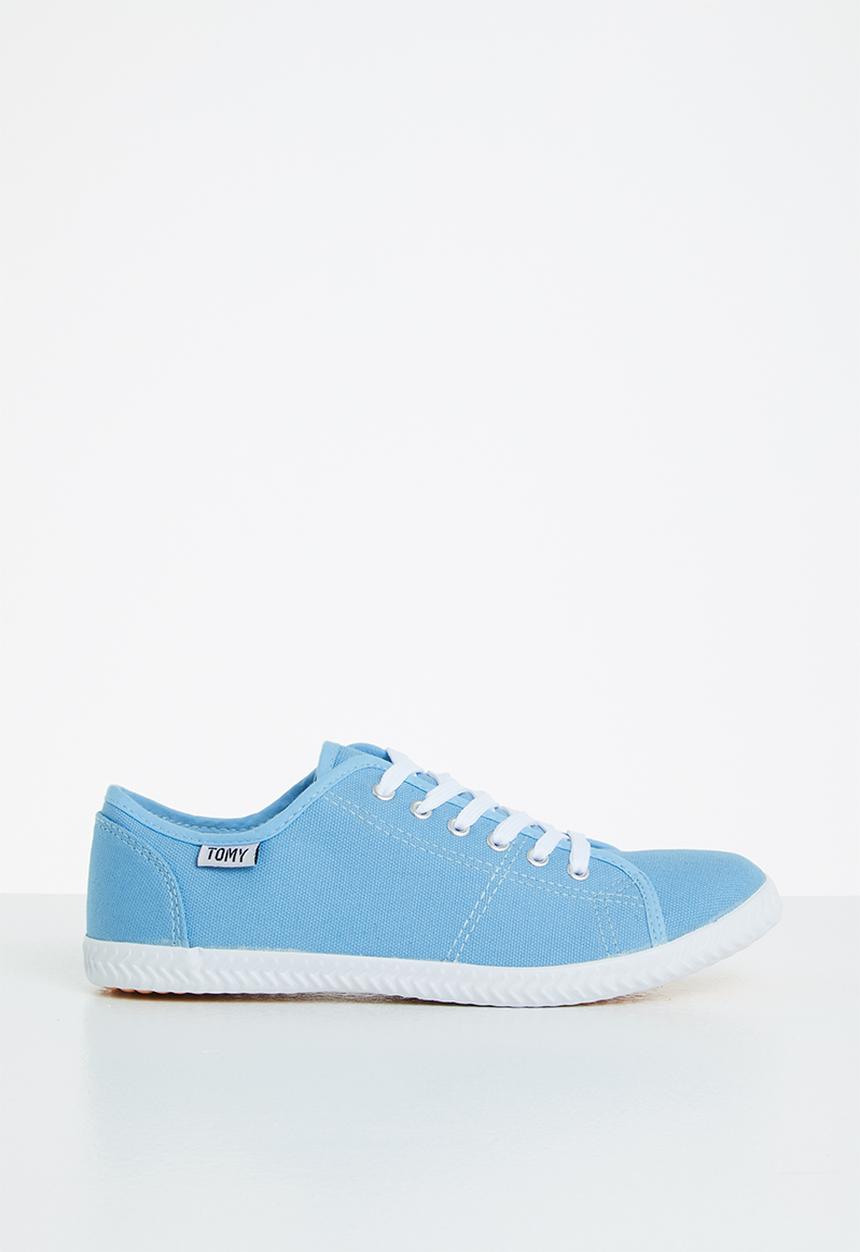 TOMY - Tomy 6 eyelet lace up - blue