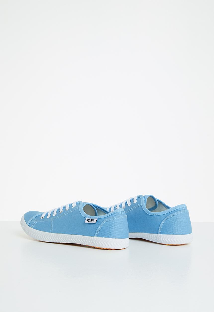TOMY - Tomy 6 eyelet lace up - blue