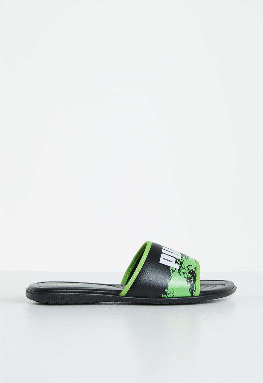 PUMA - Streetcat splash slide jr zadp - black