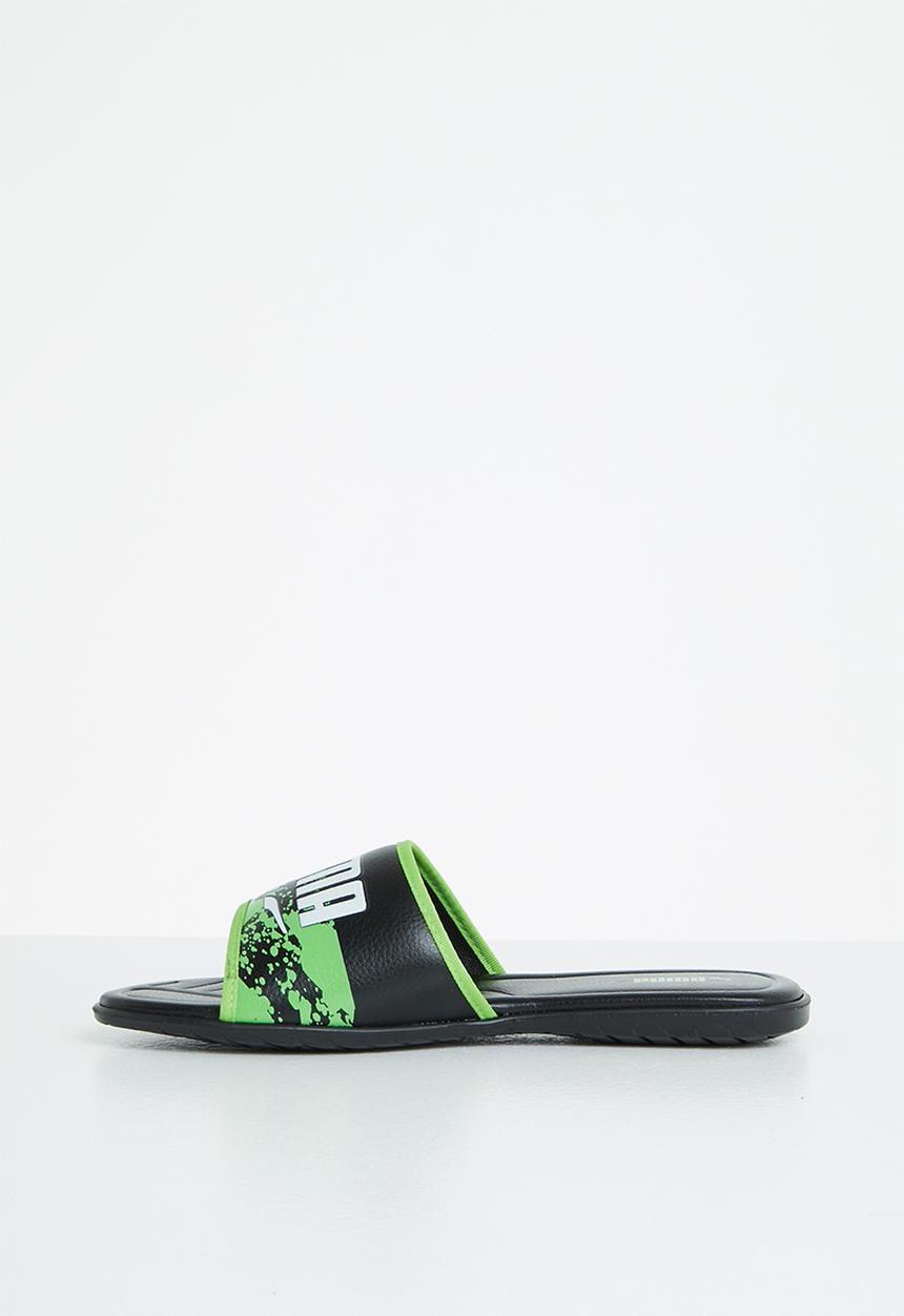 PUMA - Streetcat splash slide jr zadp - black