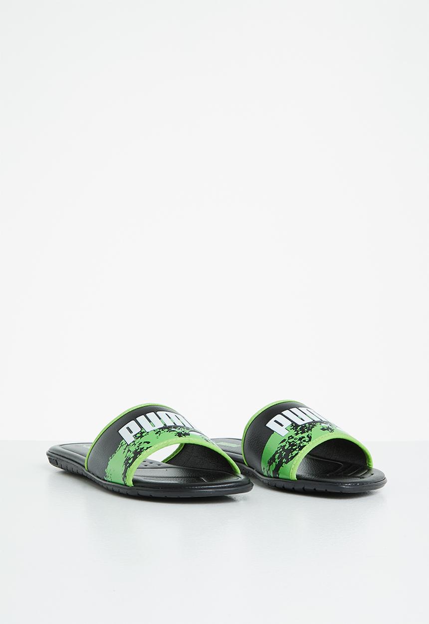 PUMA - Streetcat splash slide jr zadp - black