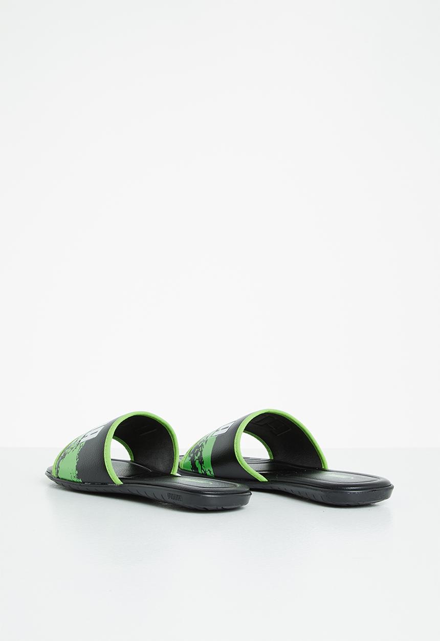 PUMA - Streetcat splash slide jr zadp - black
