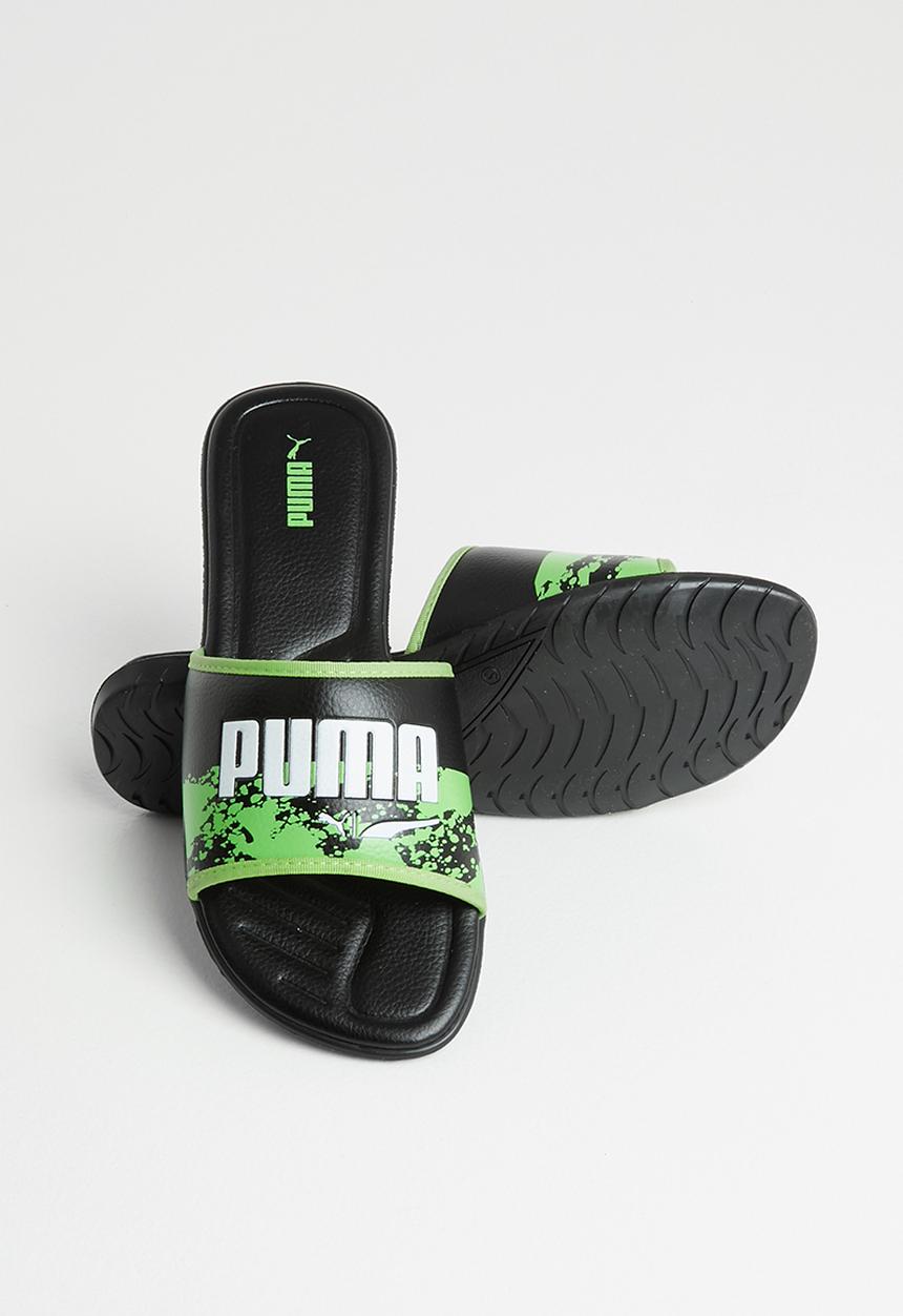 PUMA - Streetcat splash slide jr zadp - black