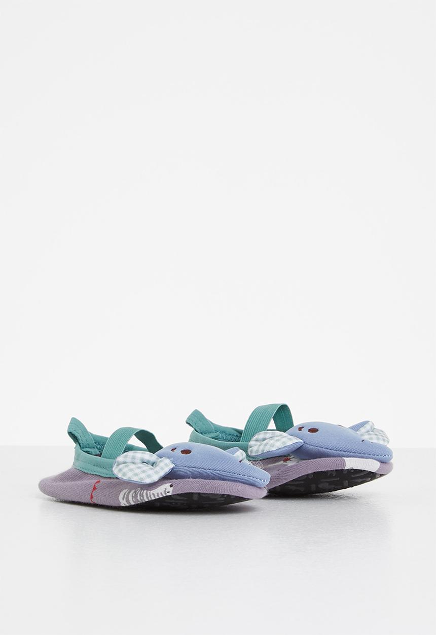 Pop Candy - Elephant pram shoe - purple