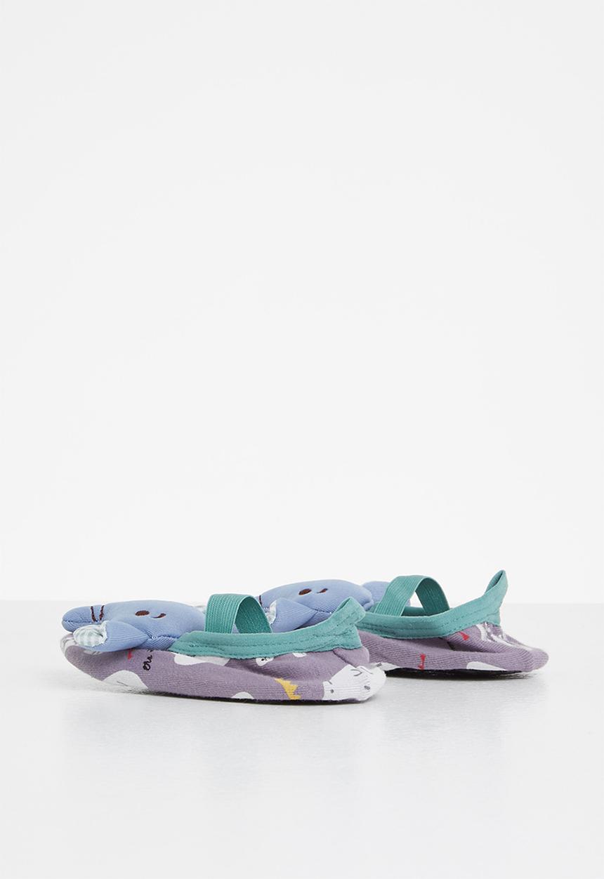 Pop Candy - Elephant pram shoe - purple