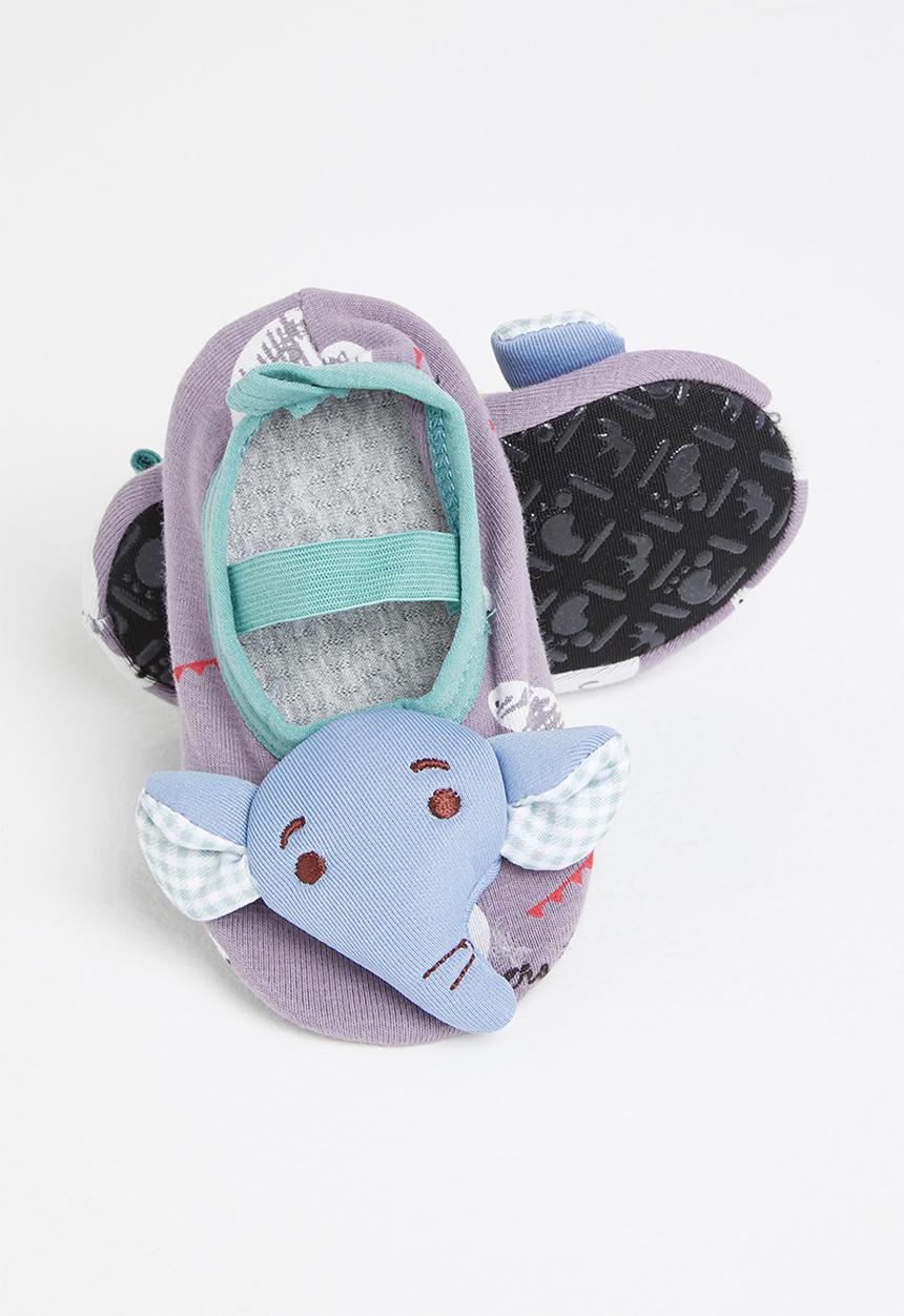Pop Candy - Elephant pram shoe - purple