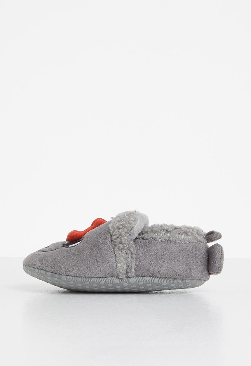 Pop Candy - Baby slipper - charcoal