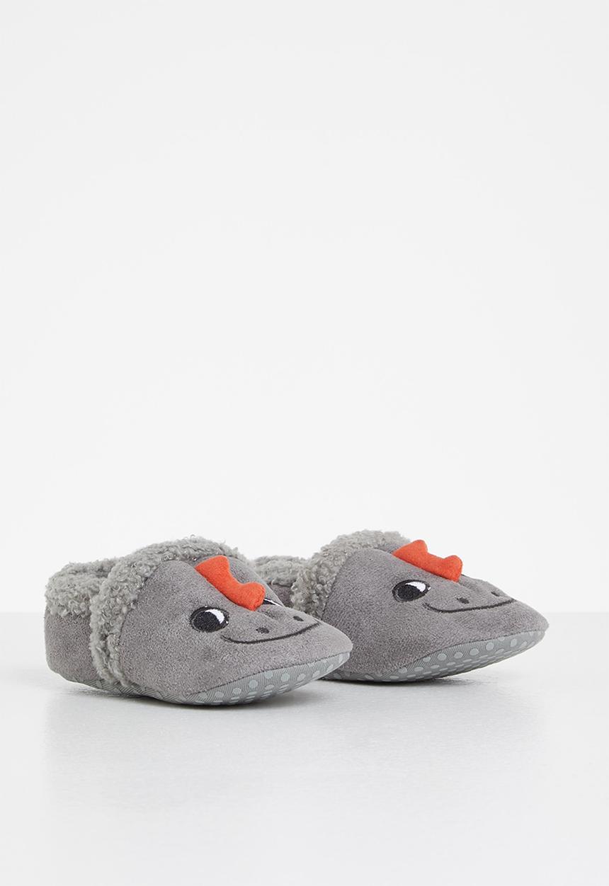 Pop Candy - Baby slipper - charcoal