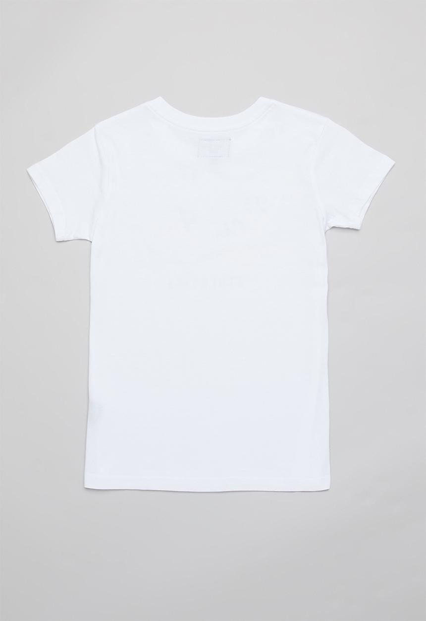 Aca Joe - Girls aca joe printed T-shirt - white
