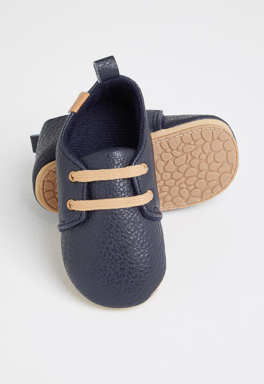 Pop Candy - Baby boys plain slip on - navy