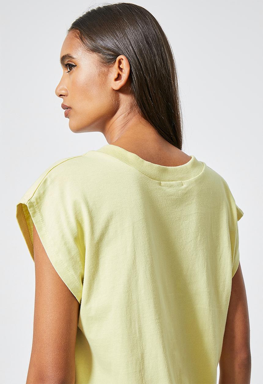 Superbalist - V-neck relaxed tee - light mint