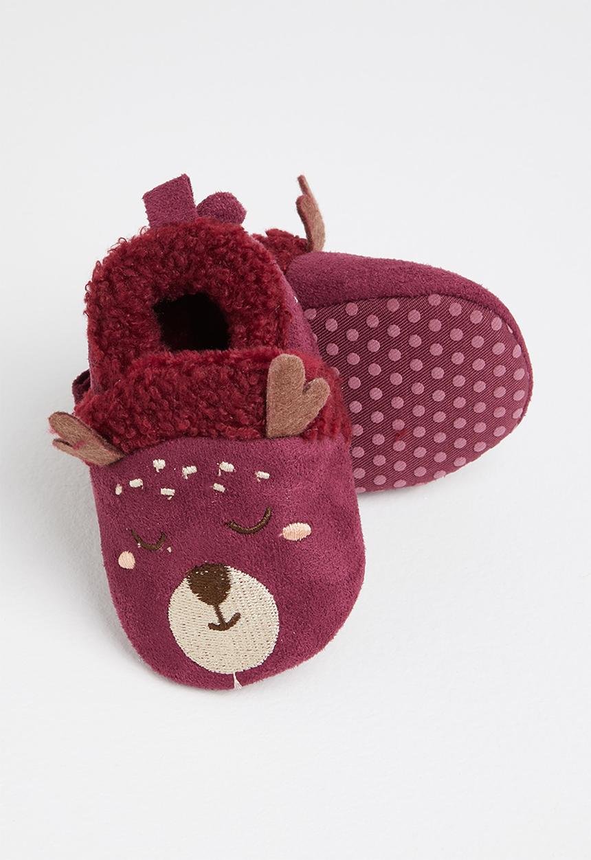 Pop Candy - Baby slipper - burgundy